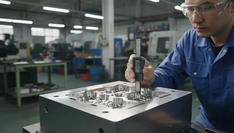 Mold tooling inspection and measurement