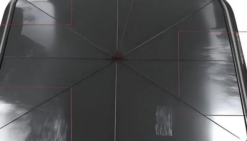 Silver streaks defect on injection molded plastic surface